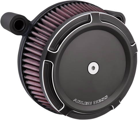 ARLEN NESS Beveled Synthetic Stage-1 Air Cleaner - Black 50-841
