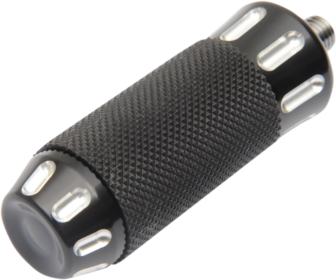 DRAG SPECIALTIES Custom Shifter Peg - Black Cut 354129