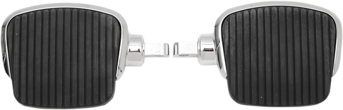 DRAG SPECIALTIES Footboard - Male 4" - Chrome 77510