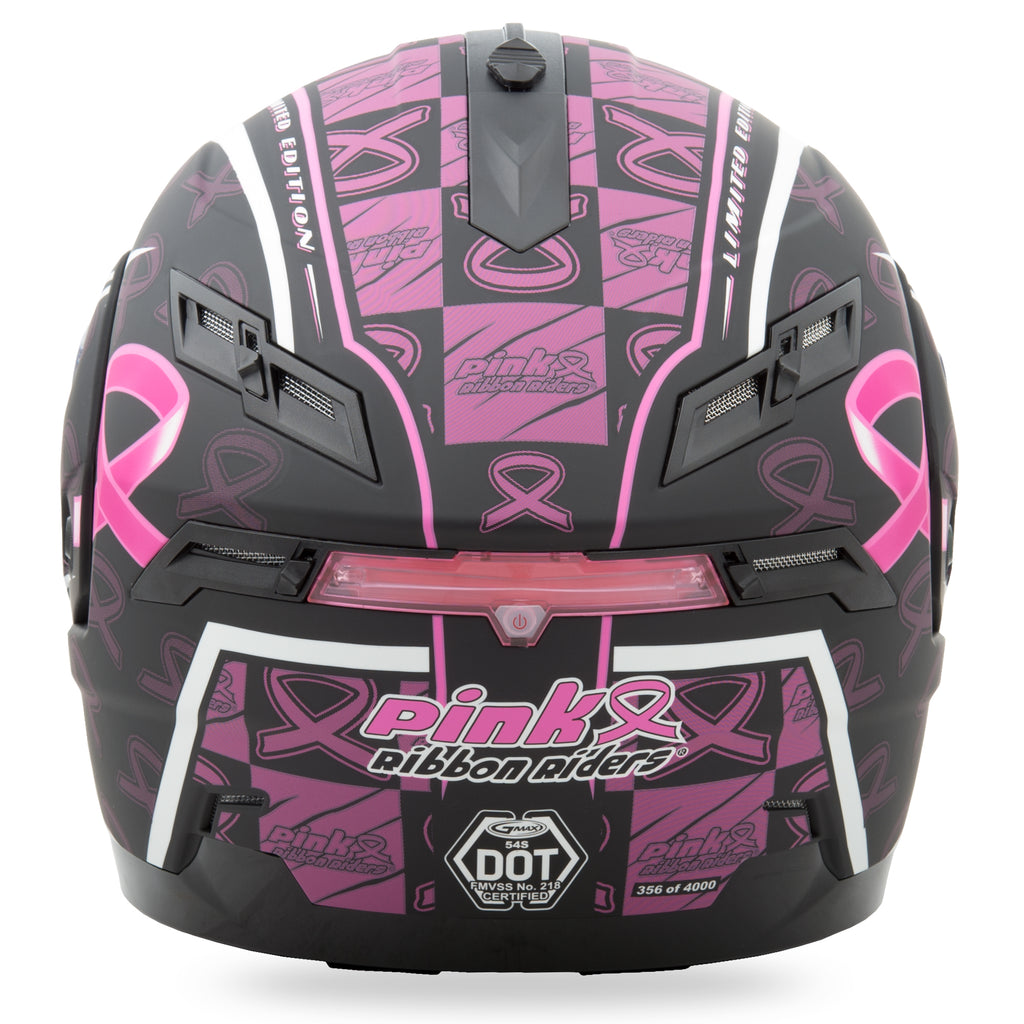 Gm 54s Modular Helmet Pink Ribbon Matte Black X