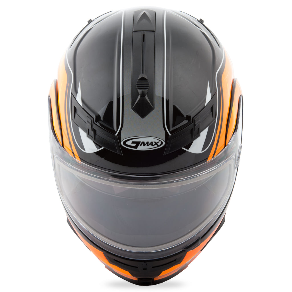 Gm 54s Modular Terrain Snow Helmet Black/Hi Vis Orange Xl