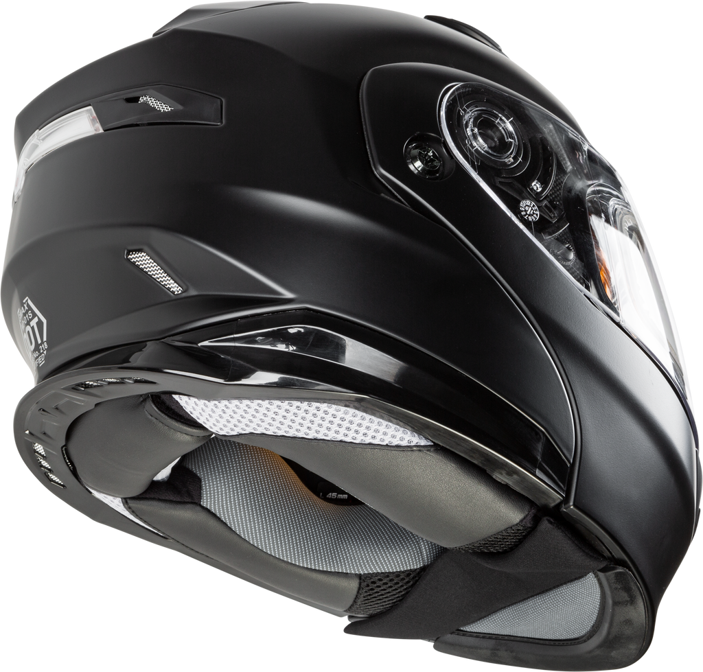 Md 01s Modular Snow Helmet W/Electric Shield Matte Blk Md