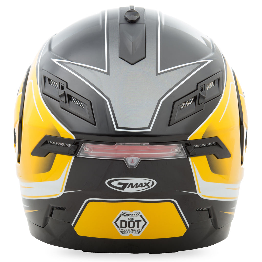 Gm 54s Modular Terrain Snow Helmet Black/Yellow 3x