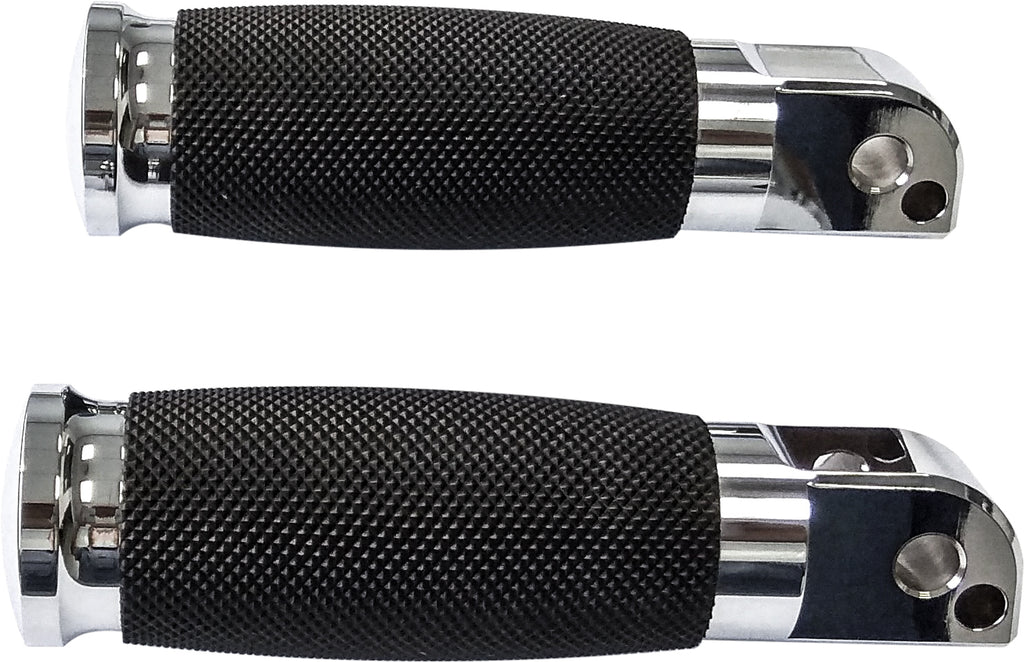Pass. Footpegs Tornado Chrome M8 Softails