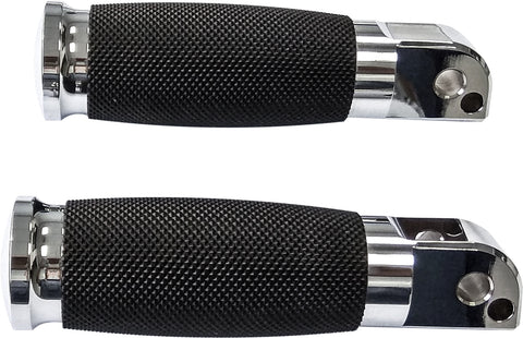 Pass. Footpegs Tornado Chrome M8 Softails