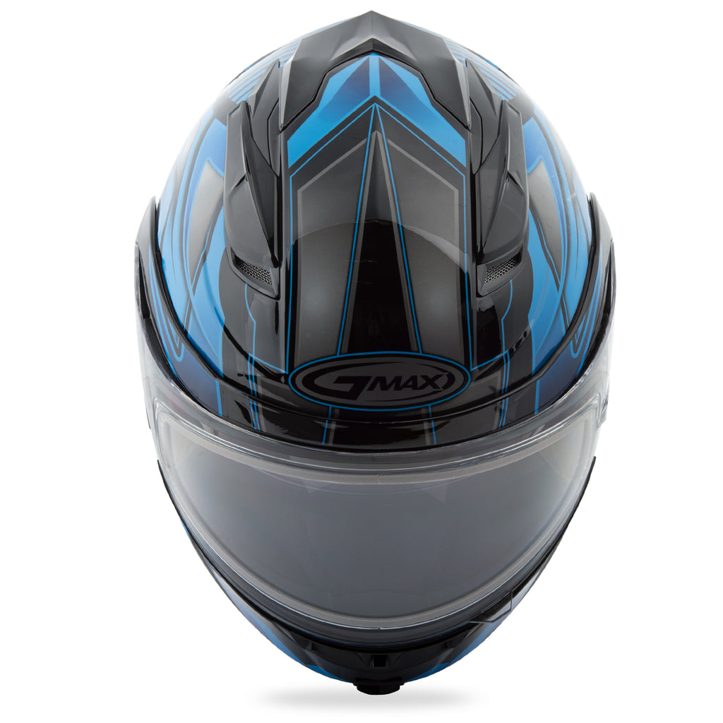 Gm 64s Modular Carbide Snow Helmet Black/Blue 3x