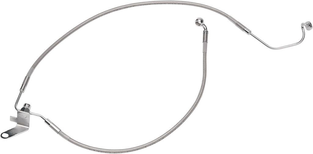 DRAG SPECIALTIES Brake Line - Rear - Stainless Steel 640223