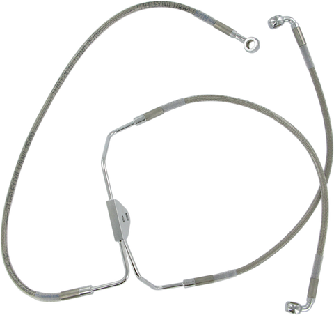 DRAG SPECIALTIES Brake Line - Front (Lower/Upper) - Stainless Steel 620085