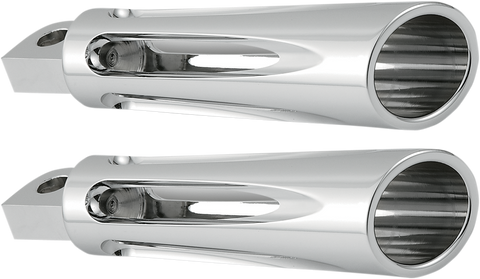 ARLEN NESS Footpeg - Deep Cut - Chrome 06-470