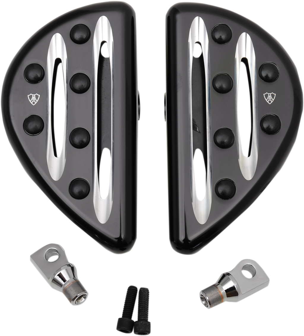 ARLEN NESS Universal Floorboards - Deep Cut - Black 06-834