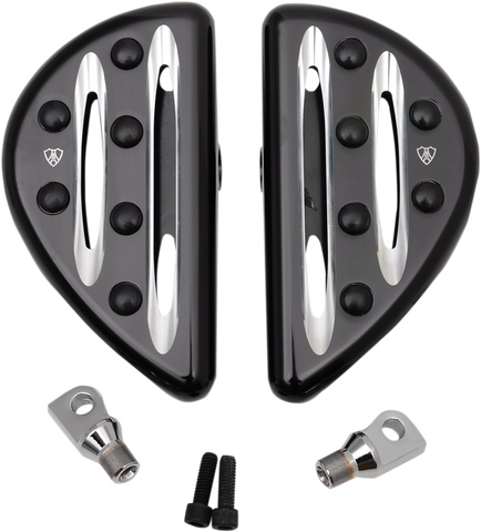 ARLEN NESS Universal Floorboards - Deep Cut - Black 06-834