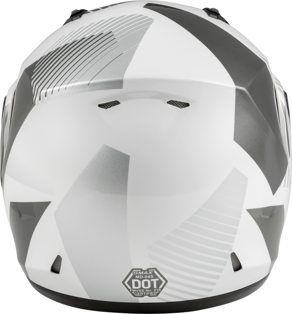 Md 04s Modular Reserve Snow Helmet White/Silver Xl