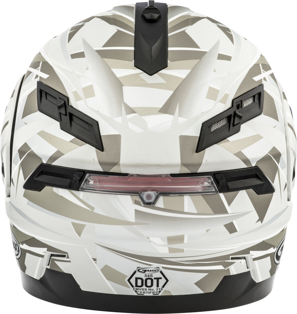 Gm 54s Scribe Modular Helmet Matte White/Grey 2x
