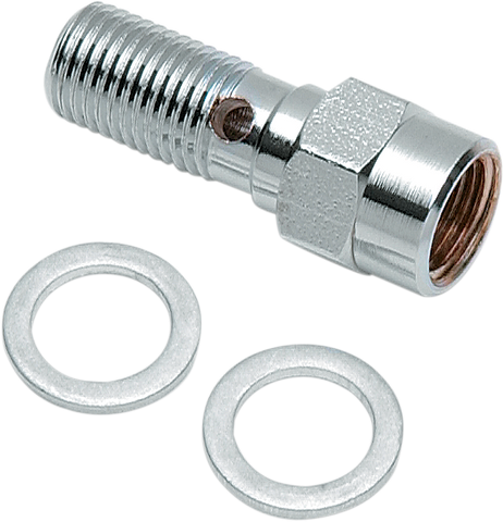 DRAG SPECIALTIES Banjo Bolt - 3/8-24 - Adapter 125