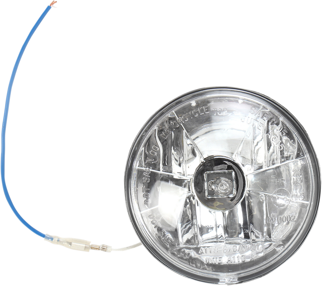 DRAG SPECIALTIES 4-1/2" Halo Headlight - Clear 20-6045-AD