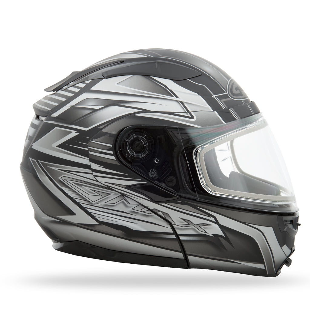 Gm 64s Modular Carbide Snow Helmet Matte Blk/Dark Sil Sm