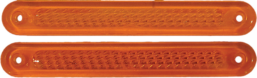 Replacement Amber Lens License Frame 10/Pk