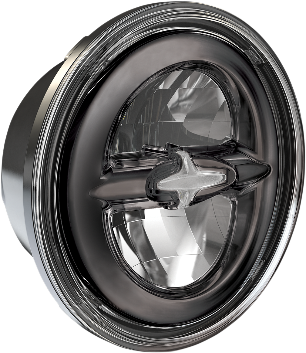 DRAG SPECIALTIES 5.75" Reflector Style LED Headlamp - Dark Chrome 0555954