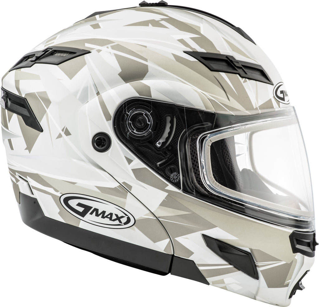 Gm 54s Modular Scribe Snow Helmet Matte White/Grey Md