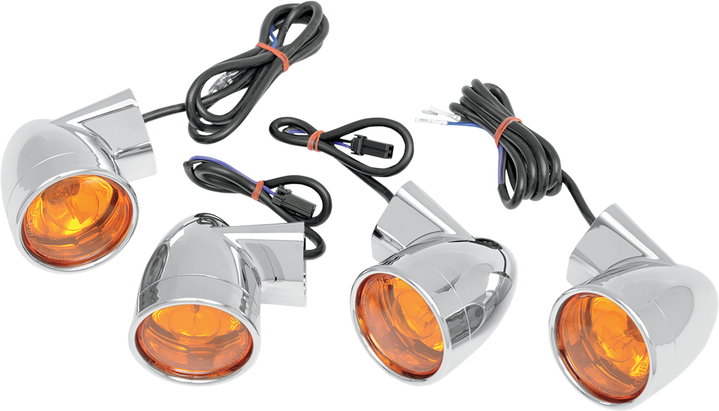 DRAG SPECIALTIES Bullet Turn Signal Lights FLT 12-0224
