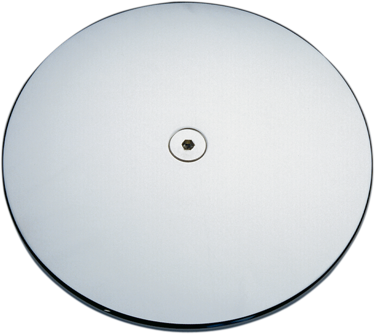 PRO-ONE PERF.MFG. Smooth Air Cleaner Cover - Chrome - Twin Cam 203950