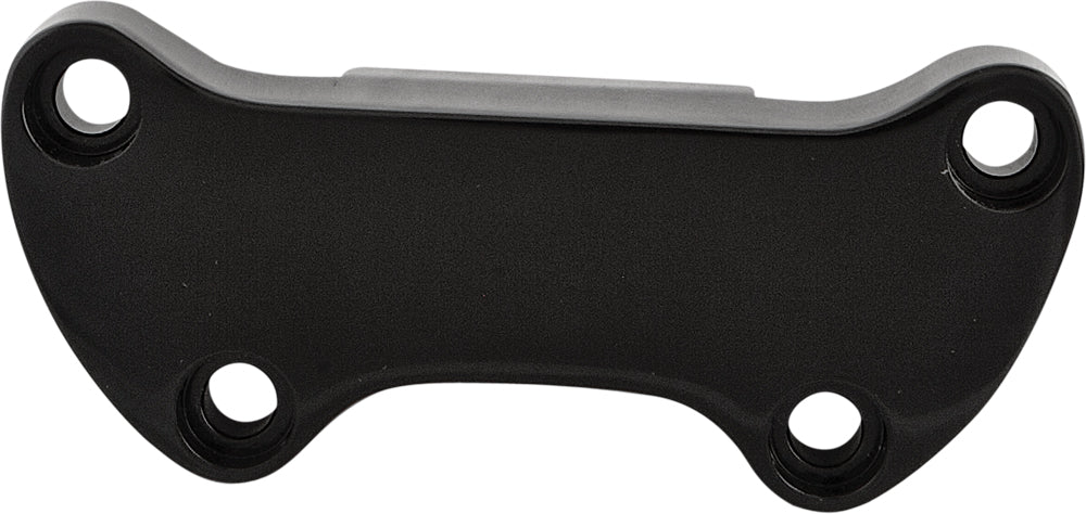 Handlebar Clamp Black Plain W/Skirt