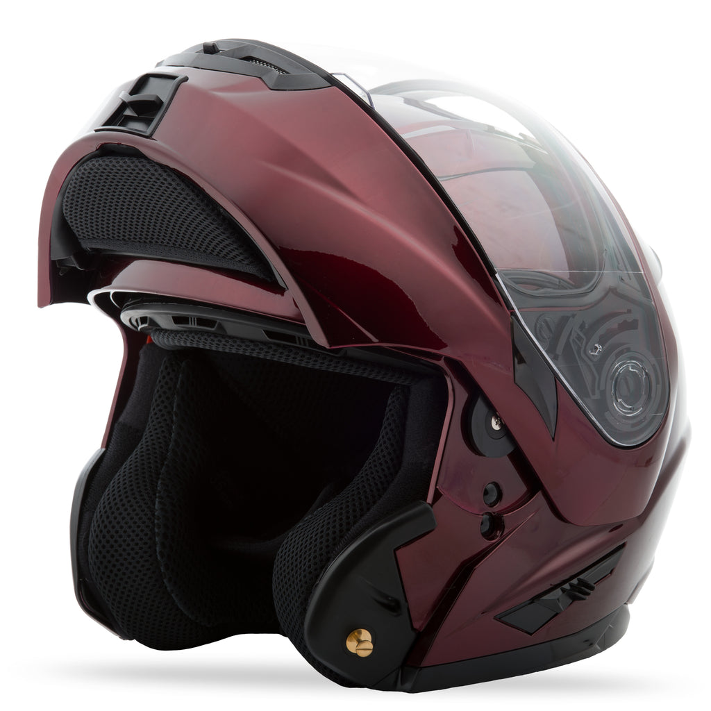 Gm 64 Modular Helmet Wine Red M