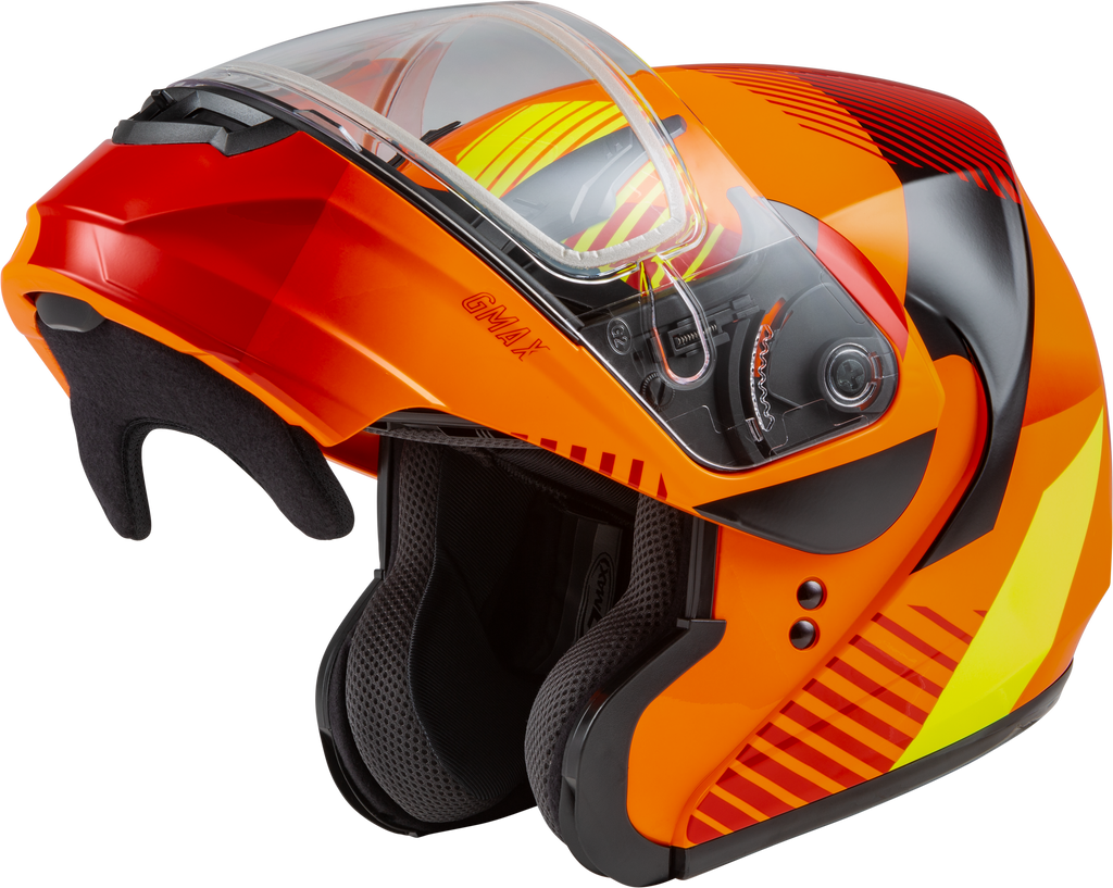 Md 04s Modular Reserve Snow Helmet Neon Orange/Hi Vis Xl