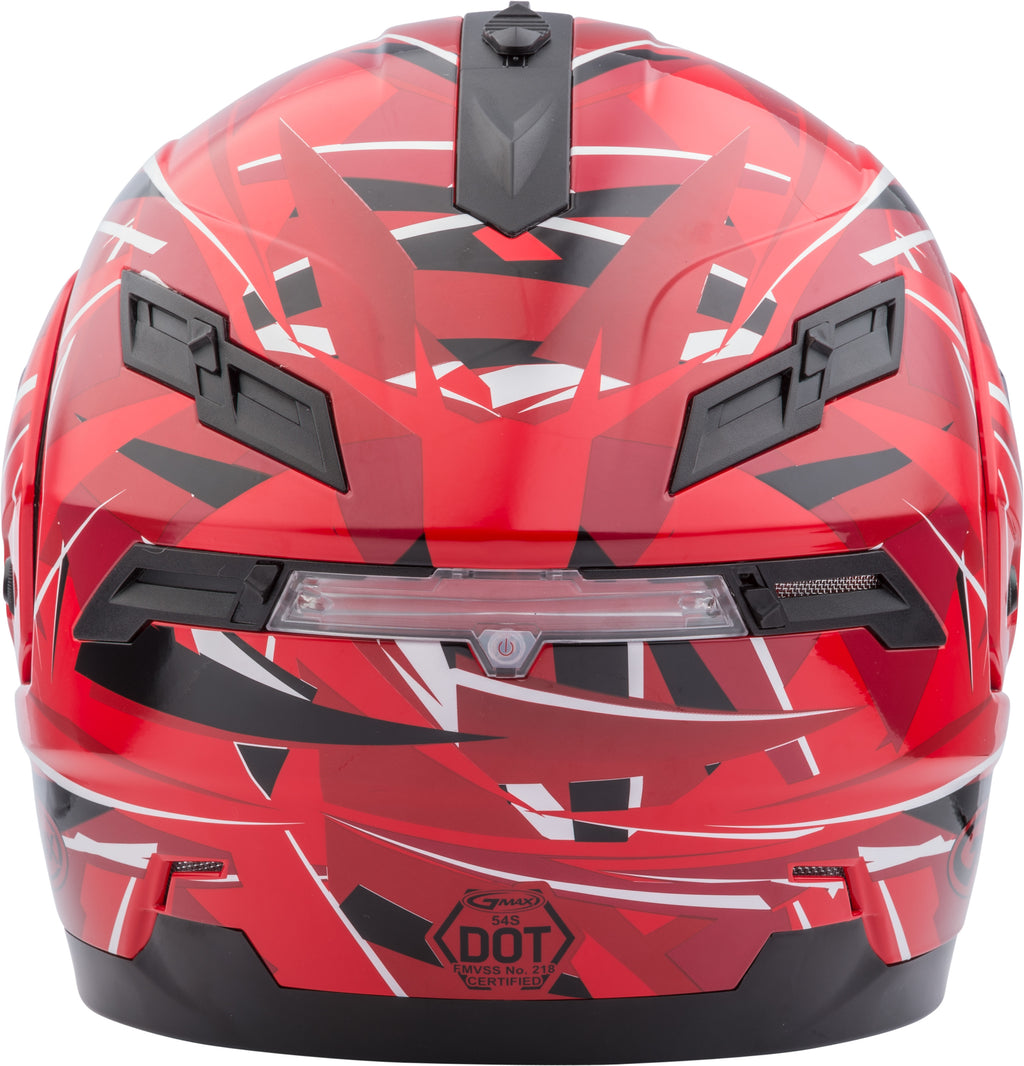 Gm 54s Modular Scribe Snow Helmet Red/Maroon Md