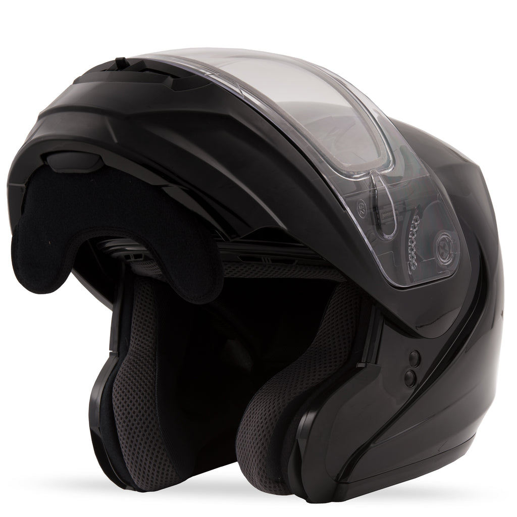 Md 04s Modular Snow Helmet Black 3x