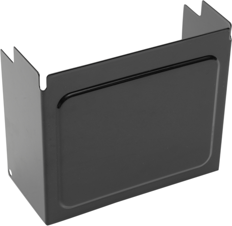 DRAG SPECIALTIES Battery Cover - Raised - Black 25-0029GB