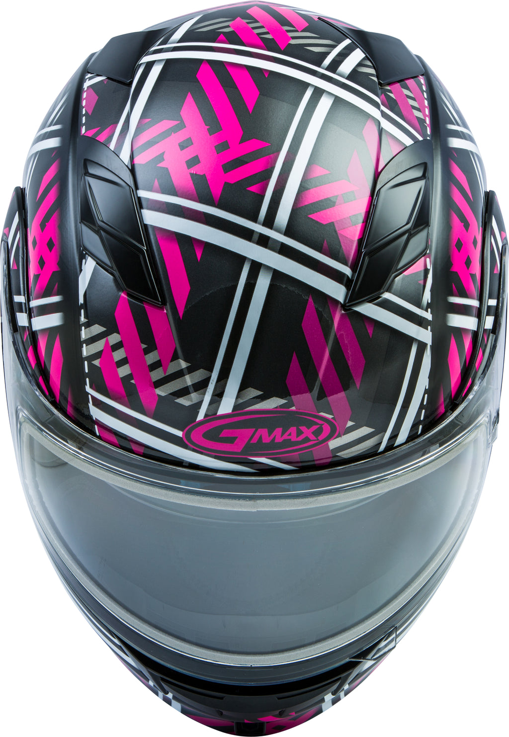 Md 01s Modular Pink Ribbon Riders Snow Helmet Blk/Pink Sm