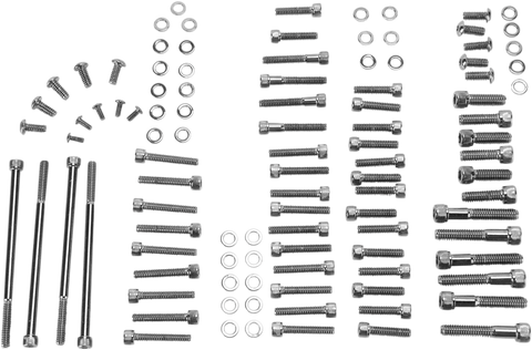 DRAG SPECIALTIES Bolt Kit - Smooth - Motor MK699SBK