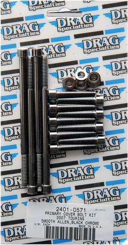 DRAG SPECIALTIES Bolt Kit - Smooth - Primary MK673SBK