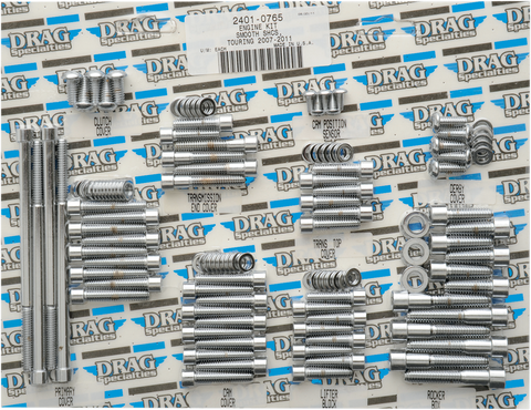 DRAG SPECIALTIES Bolt Kit - Motor - Smooth - Touring MK700S