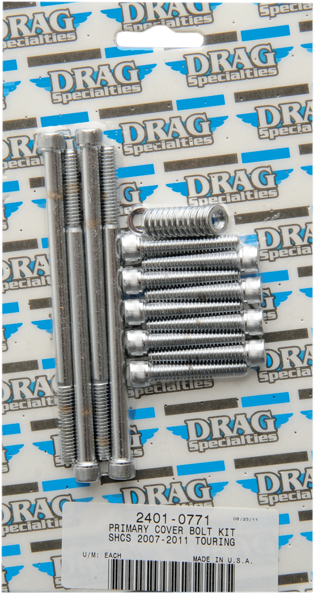 DRAG SPECIALTIES Bolt Kit - Motor - Knurled - Touring MK673