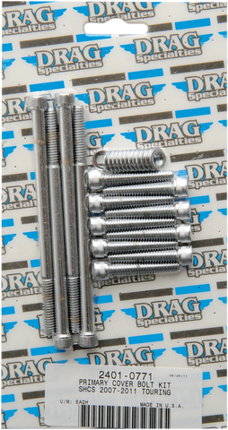 DRAG SPECIALTIES Bolt Kit - Motor - Knurled - Touring MK673