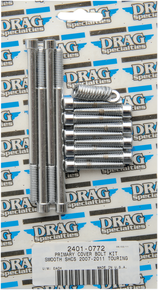 DRAG SPECIALTIES Bolt Kit - Primary - Smooth - Touring MK673S