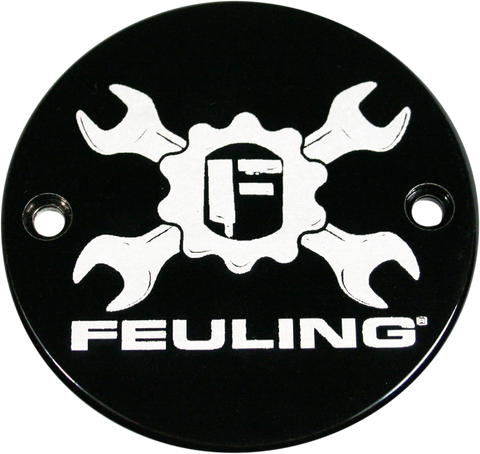 FEULING OIL PUMP CORP. Point Cover - 2 Hole - Black 9133