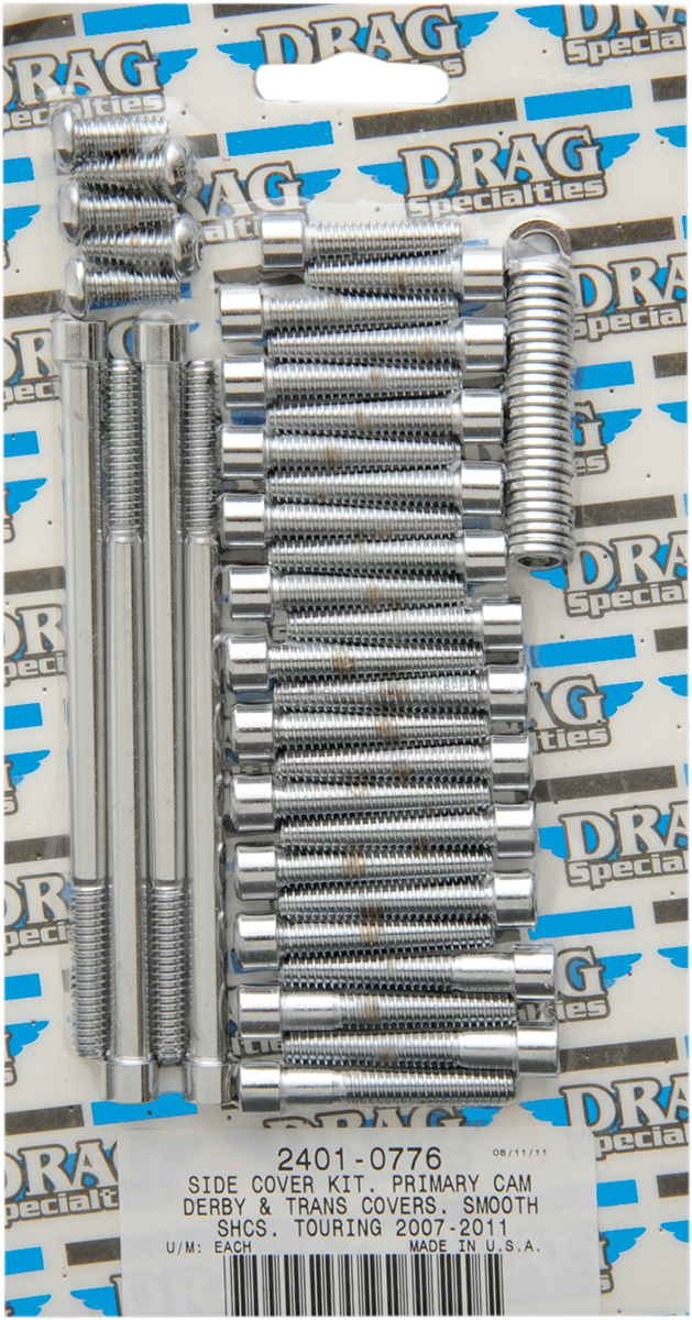 DRAG SPECIALTIES Bolt Kit - Transmission - Smooth - Touring MK696S