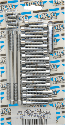 DRAG SPECIALTIES Bolt Kit - Transmission - Smooth - Touring MK696S