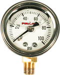 FEULING OIL PUMP CORP. Oil Pressure Gauge - Bottom Port - White Face 9040