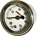 FEULING OIL PUMP CORP. Oil Pressure Gauge - Back Port - White Face 9042