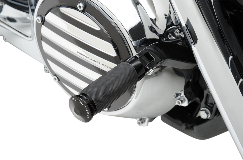 PERFORMANCE MACHINE (PM) Contour Footpeg - Black 0035-0083-B