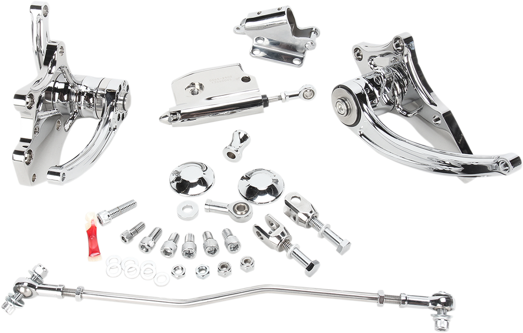 PERFORMANCE MACHINE (PM) Forward Control - +2 - Chrome 0035-0111-CH