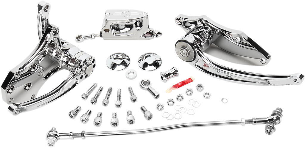 PERFORMANCE MACHINE (PM) Forward Control - +2 - Chrome 0035-0110-CH