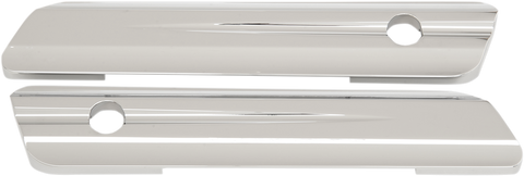 DRAG SPECIALTIES Hinge Covers - Chrome - FLT '14-'23 S77-0149C
