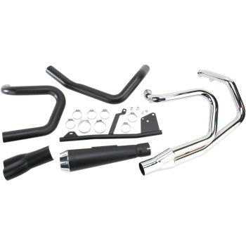 Road Rage Exhaust - Black - Short - '04-'13 XL 1800-1273