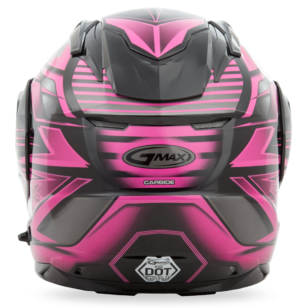 Gm 64s Modular Helmet Carbide Black/Pink M