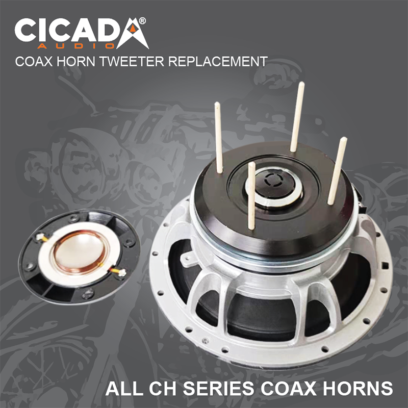 Cicada Audio CH8.4 8″ Coax Horn Speaker – 4ohm